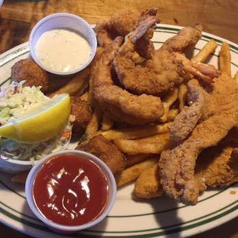 TopWater Grill - Fried shrimp and fish. - Seafood Near Me - San Leon, Texas
