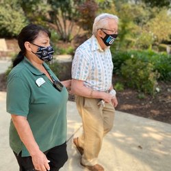 Westmont of Pinole - Caregiver and Resident