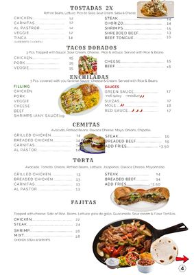 Menu photo 2 Orale Tacos Hamden Hamden, CT