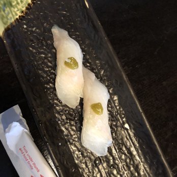 Kuru Kuru Sushi - Halibut - Sushi Bars Near Me - Burbank, California