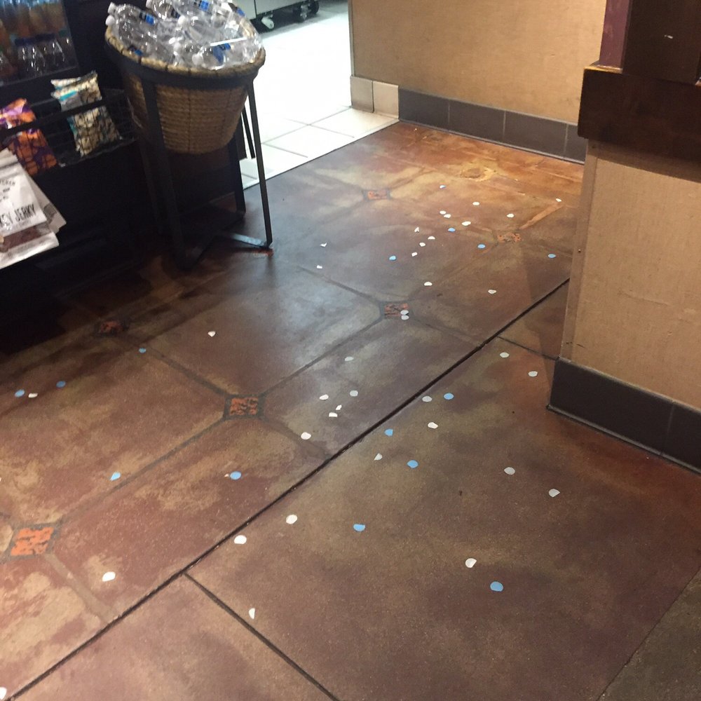 Starbucks - Discarded random confetti - Coffee & Tea Near Me - Glendale, California