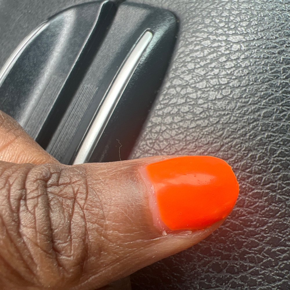 Beautiful Nails Spa - Polish is lumpy and uneven - Nail Salons Near Me - Hampton, Virginia