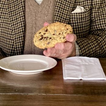 Tutto Bene - A chocolate chip cookie. It was very big and very good. - Mediterranean Near Me - Beverly Hills, California Tutto Bene - A chocolate chip cookie. It was very big and very good. - Mediterranean Near Me - Beverly Hills, California