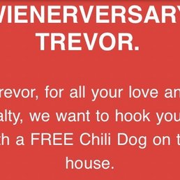 WIENERVERSARY WIENERVERSARY