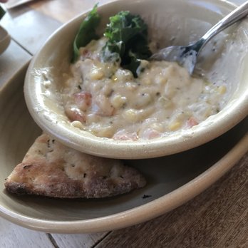 Monkeypod Kitchen - Corn chowder - bomb. The presentation was great,'I just forgot to take a photo before I started eating - New American Near Me - Lahaina, Hawaii Monkeypod Kitchen - Corn chowder - bomb. The presentation was great,'I just forgot to take a photo before I started eating - New American Near Me - Lahaina, Hawaii