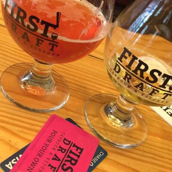 First Draft Taproom & Kitchen - Kombucha and beer - Bars Near Me - Denver, Colorado