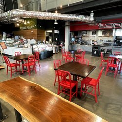 Cosmo Burger - A Portion of the Shared Dining Area