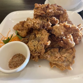 Thai Basil Restaurant - Fried oyster mushrooms!!! - Thai Near Me - Piscataway, New Jersey Thai Basil Restaurant - Fried oyster mushrooms!!! - Thai Near Me - Piscataway, New Jersey