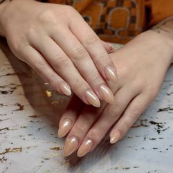 Noire The Nail Bar - Chrome acrylic set