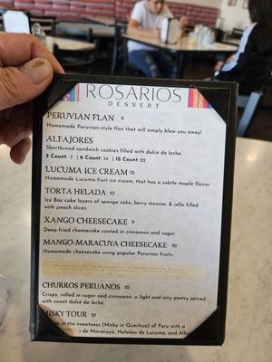 Menu photo 2 Rosario's Peruvian Restaurant Longmont, CO Menu photo 2 Rosario's Peruvian Restaurant Longmont, CO