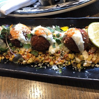 Barrio - Seeet corn croquettes - Mexican Near Me - Chicago, Illinois Barrio - Seeet corn croquettes - Mexican Near Me - Chicago, Illinois