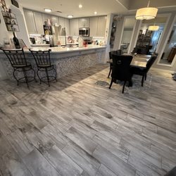 On-Target Floor Care - My tile went 10 shades lighter!! Wish I had a before pic.