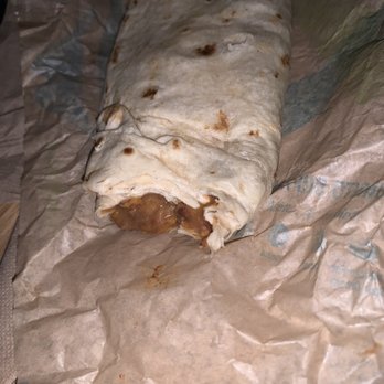 Taco Bell - An employee thought it was ok to bite the bean burrito we ordered. How pathetic! - Fast Food Near Me - Long Beach, California Taco Bell - An employee thought it was ok to bite the bean burrito we ordered. How pathetic! - Fast Food Near Me - Long Beach, California