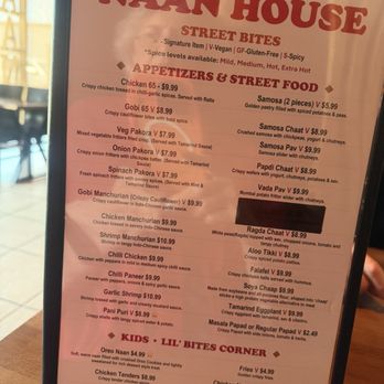 Naan House Street Bites - Menu - Indian Near Me - Chattanooga, Tennessee Naan House Street Bites - Menu - Indian Near Me - Chattanooga, Tennessee