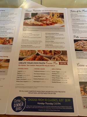 Menu photo 6 Olive Garden Italian Restaurant Clermont, FL