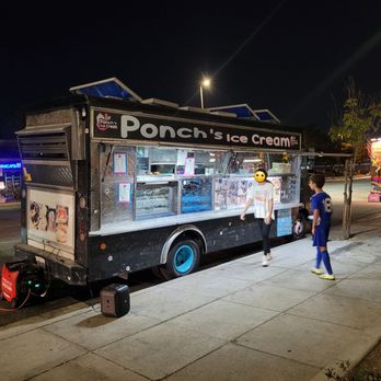 Ponchs Ice Cream - Truck - Ice Cream & Frozen Yogurt Near Me - Glendale, California