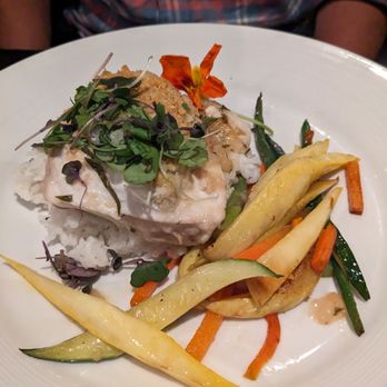 Harrison's Restaurant & Bar - Halibut special - Bars Near Me - Stowe, Vermont Harrison's Restaurant & Bar - Halibut special - Bars Near Me - Stowe, Vermont