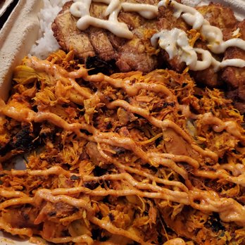 Miami Mami - a meal in a styrofoam container - Cuban Near Me - Colchester, Vermont Miami Mami - a meal in a styrofoam container - Cuban Near Me - Colchester, Vermont