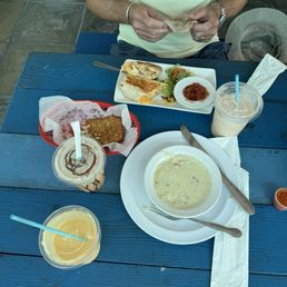 Breakfast Burrito, Grits, Hashbrown, Smoothies & Caffe! Breakfast Burrito, Grits, Hashbrown, Smoothies & Caffe!