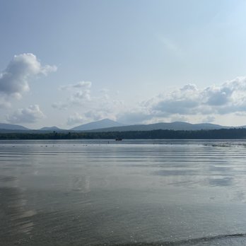 Mount Blue State Park Campground - View of Mount Blue from Webb Lake. - Hiking Near Me - Weld, Maine