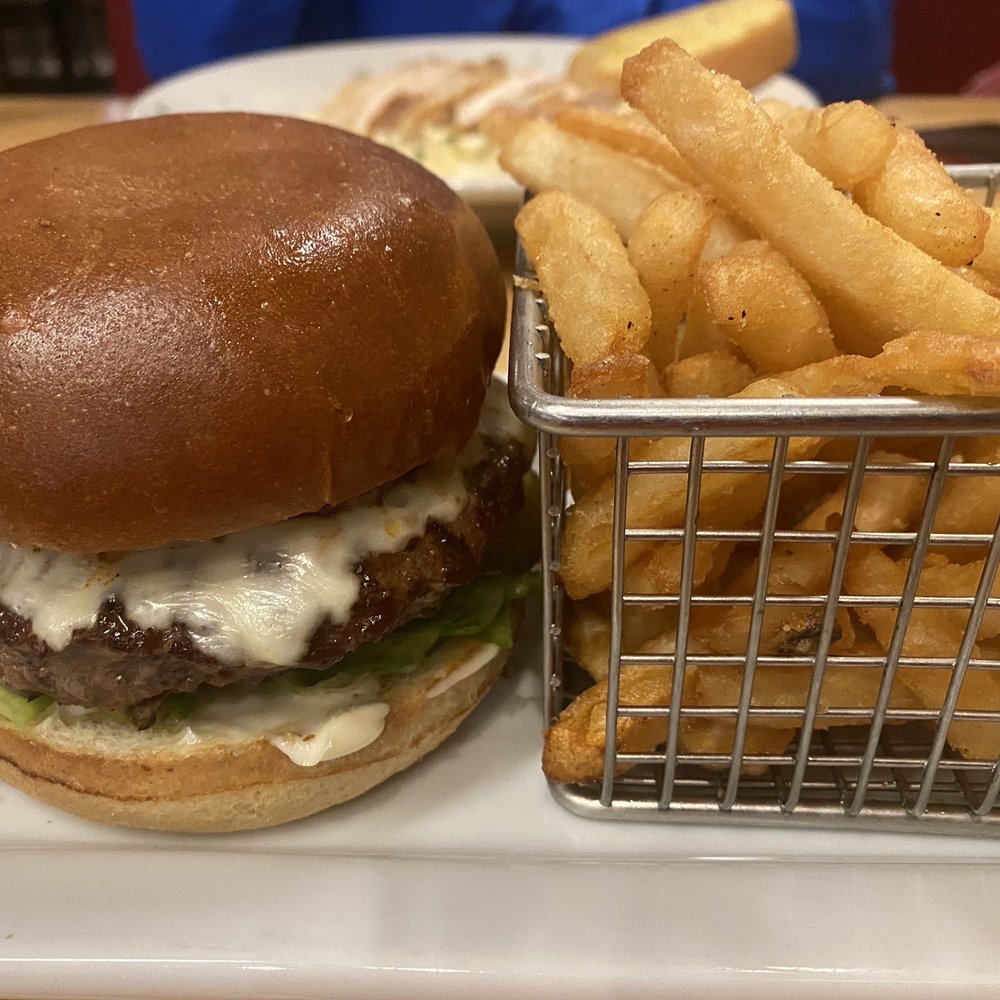 Luna's Bar and Grill - Mushroom and Swiss burger! - Tex-Mex Near Me - Florence, Kentucky Luna's Bar and Grill - Mushroom and Swiss burger! - Tex-Mex Near Me - Florence, Kentucky