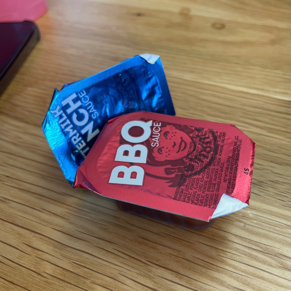 Sauces come only in two?
