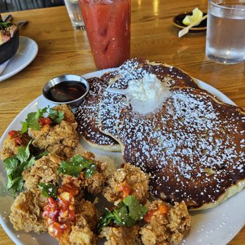 Trust - Pancakes , Fried Chicken and bloody Mary. - New American Near Me - San Diego, California