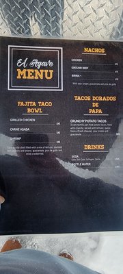 Menu photo 1 El Agave Juneau, AK Menu photo 1 El Agave Juneau, AK