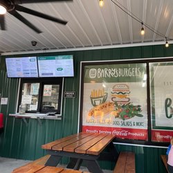 Barry's Burgers - The menu