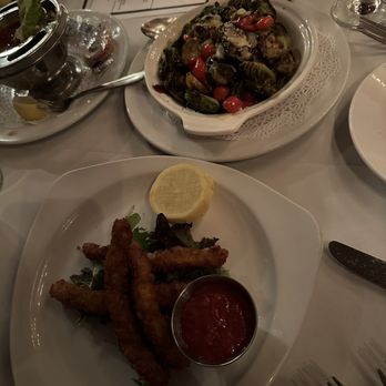 The Derby - Calamari and Crispy Brussel Sprouts - Steakhouses Near Me - Arcadia, California The Derby - Calamari and Crispy Brussel Sprouts - Steakhouses Near Me - Arcadia, California