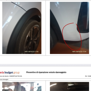 Avis Car Rental - This is the damage Avis claimed I caused and charged me $1,700 for. - Car Rental Near Me - North Charleston, South Carolina Avis Car Rental - This is the damage Avis claimed I caused and charged me $1,700 for. - Car Rental Near Me - North Charleston, South Carolina
