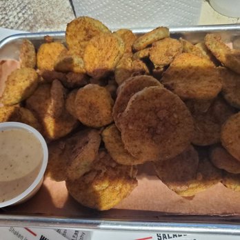 The B.A. Colonial - Fried Pickles - New American Near Me - Louisville, Kentucky The B.A. Colonial - Fried Pickles - New American Near Me - Louisville, Kentucky