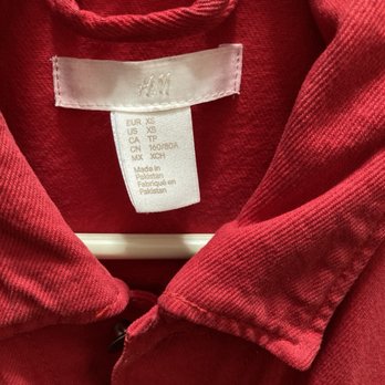 H&M - 03/26/25 My Red H&M Denim Jacket is my favorite. - Women's Clothing Near Me - Jamaica, New York H&M - 03/26/25 My Red H&M Denim Jacket is my favorite. - Women's Clothing Near Me - Jamaica, New York