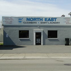 North East Cleaners & Shirt Laundry - Across from post office. Corner of Oliver and Goundry.