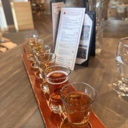 Cider flight Cider flight