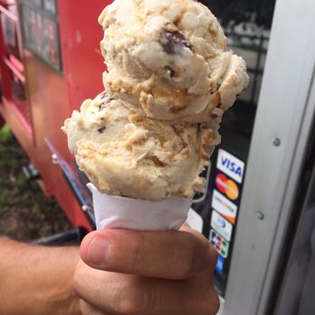 The Frosty Caboose - Chunky salted caramel - Ice Cream & Frozen Yogurt Near Me - Chamblee, Georgia