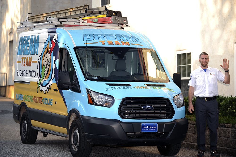 Slide of Dream Team - Plumbing, Heating, Cooling, & Electric