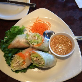 Sukhothai - Fresh Rolls (Chicken) - Thai Near Me - Rochester Hills, Michigan