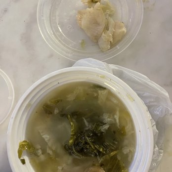Baodega - Pickled Cabbage Stewed Fish with all the fish picked out - Dim Sum Near Me - New York, New York