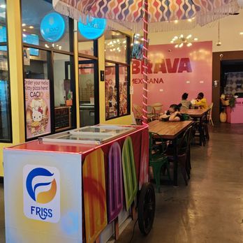 Friss - Dessert cart in front of the stall - Creperies Near Me - National City, California Friss - Dessert cart in front of the stall - Creperies Near Me - National City, California