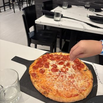 Lascala’s Fire - 1/2 plain and 1/2 pep - Italian Near Me - Atlantic City, New Jersey