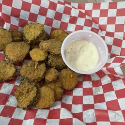 Gluten free fried pickles Gluten free fried pickles
