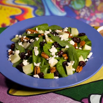 Mellow Mushroom - Saint Augustine - Enlightened Spinach Salad - Pizza Near Me - Saint Augustine, Florida