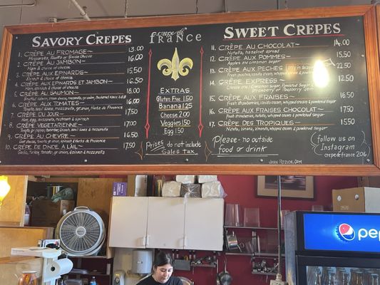 Menu photo 1 Crepe De France Seattle, WA
