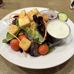 Margaret's Cafe & Bakery - Side salad with ranch dressing