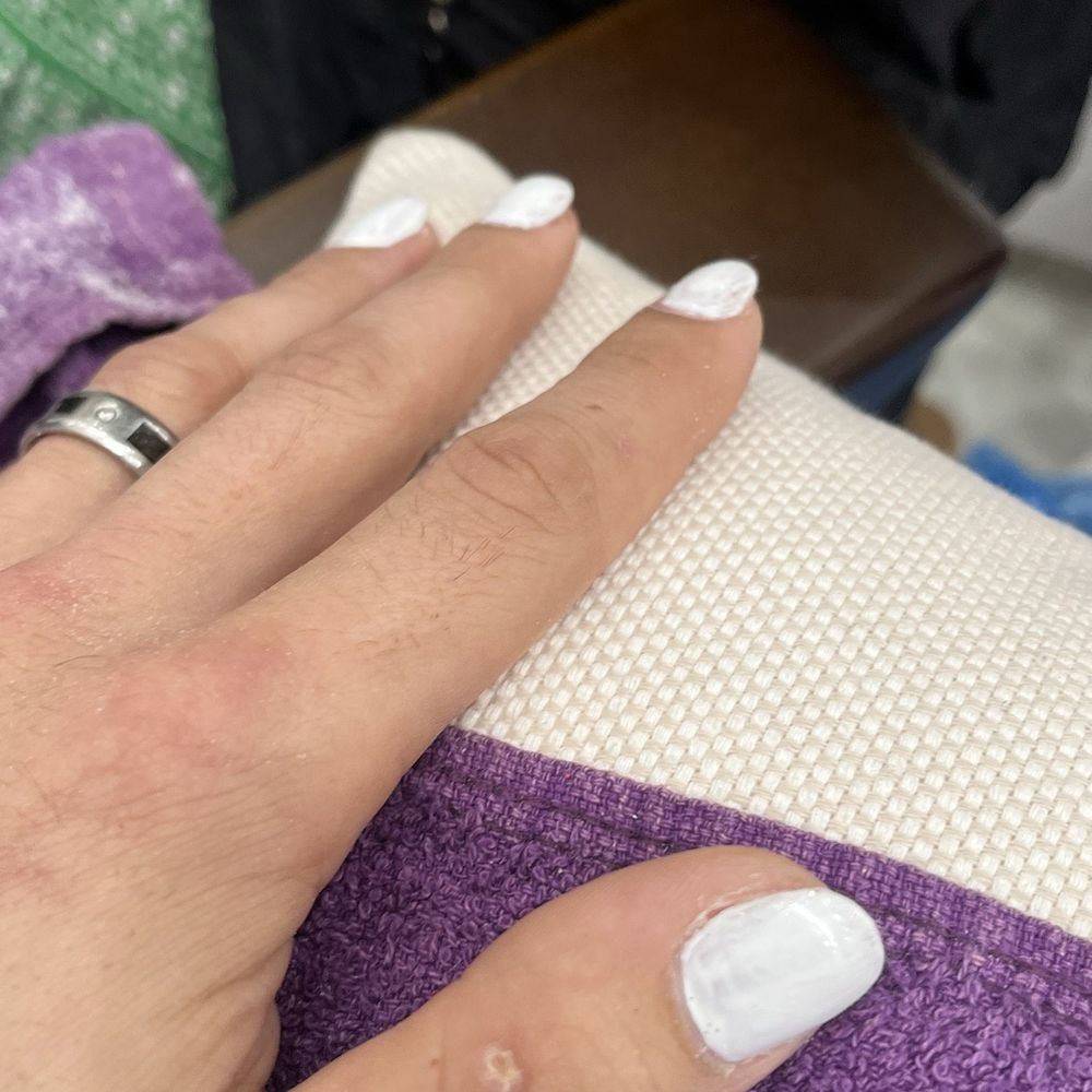 The white nail monstrosity that people ask of if I did myself. Changed us 190$