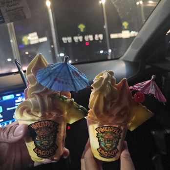Pineapple Lagoon - Catcus cooler, peach, strawberry, pineapple. - Ice Cream & Frozen Yogurt Near Me - Garden Grove, California Pineapple Lagoon - Catcus cooler, peach, strawberry, pineapple. - Ice Cream & Frozen Yogurt Near Me - Garden Grove, California