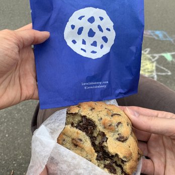 Levain Bakery - two chip chocolate chip (milk and dark) - no nuts - Bakeries Near Me - New York, New York
