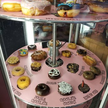 Voodoo Doughnut - The donut display - Donuts Near Me - Austin, Texas
