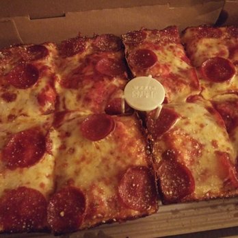Jet's Pizza - 8 slice pepperoni pizza with turbo crust - Pizza Near Me - Anderson, Ohio